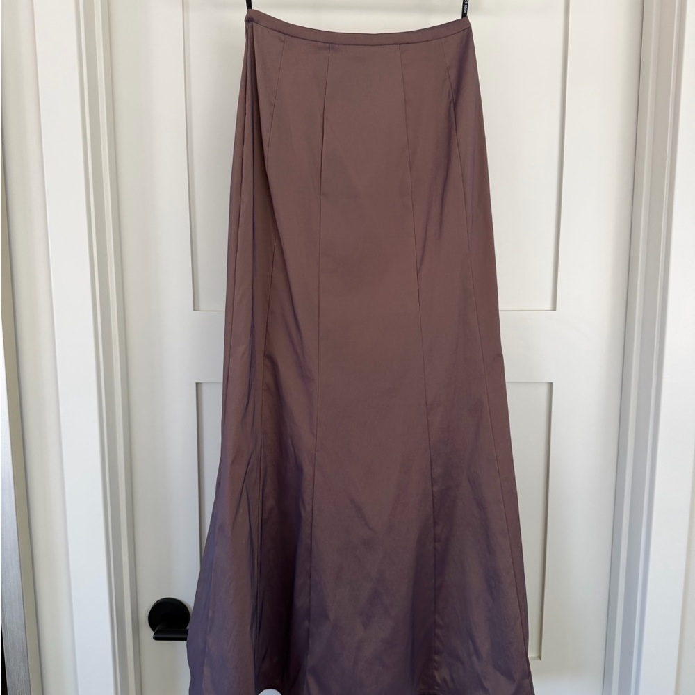 Tadashi Shoji Lavender Maxi Skirt